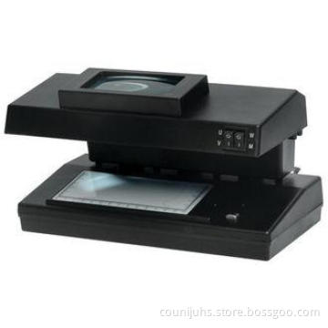 Automatic Counterfeit Money Detector UV Light / Customer De